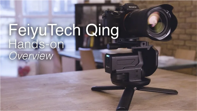 Western YouTuber hands-on with the FeiyuTech Qing