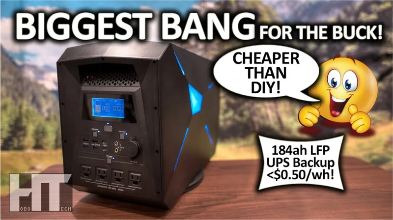 HOBOTECH reviewing the LEOCH portable power station