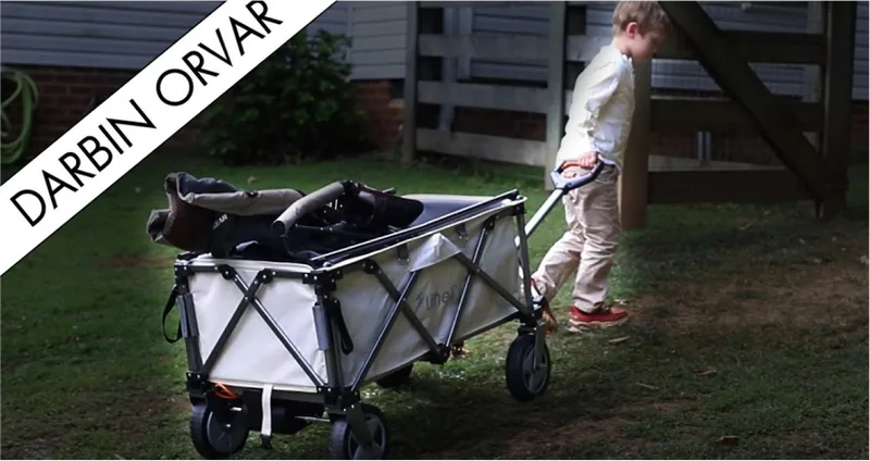 Darbin Orvar reviewing the Litheli electric wagon