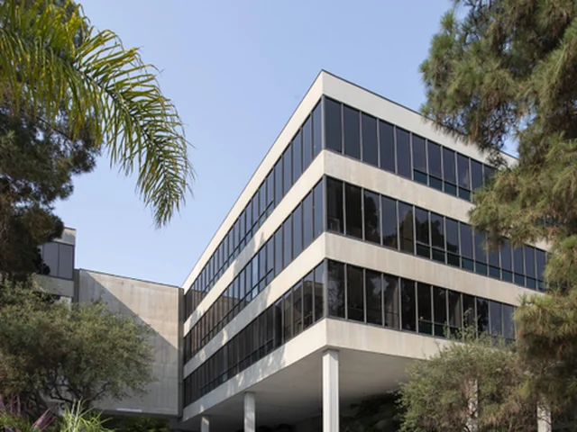 Exterior of the MadSpace Los Angeles office building