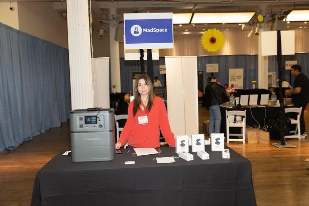 Booth at the Pepcom media event